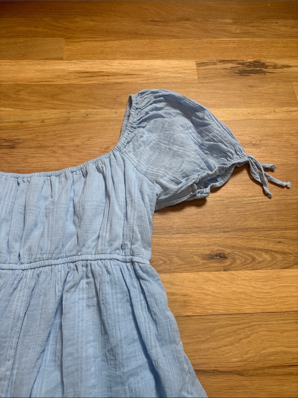 Honey & Sparkle Blue Babydoll Dress - Picture 13 of 14
